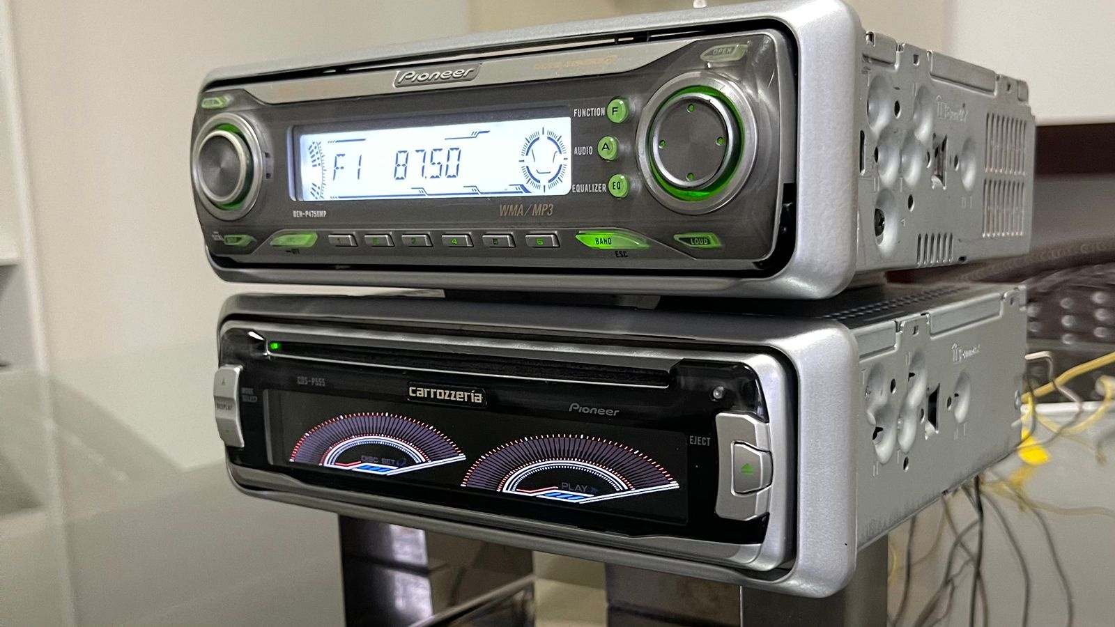 5ª Ação - Conjunto de CDs Pionner Carrozzeria P55 + P4750 MP